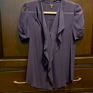 T.babaton silk short sleeve blouse